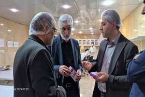 بازدید ریاست سازمان غذا و دارو از پژوهشکده و مرکز رشد 
